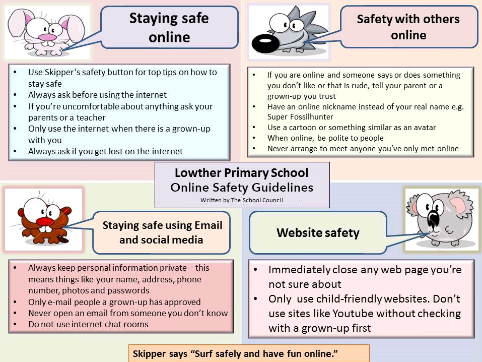 Lowther School Family Online Safety page